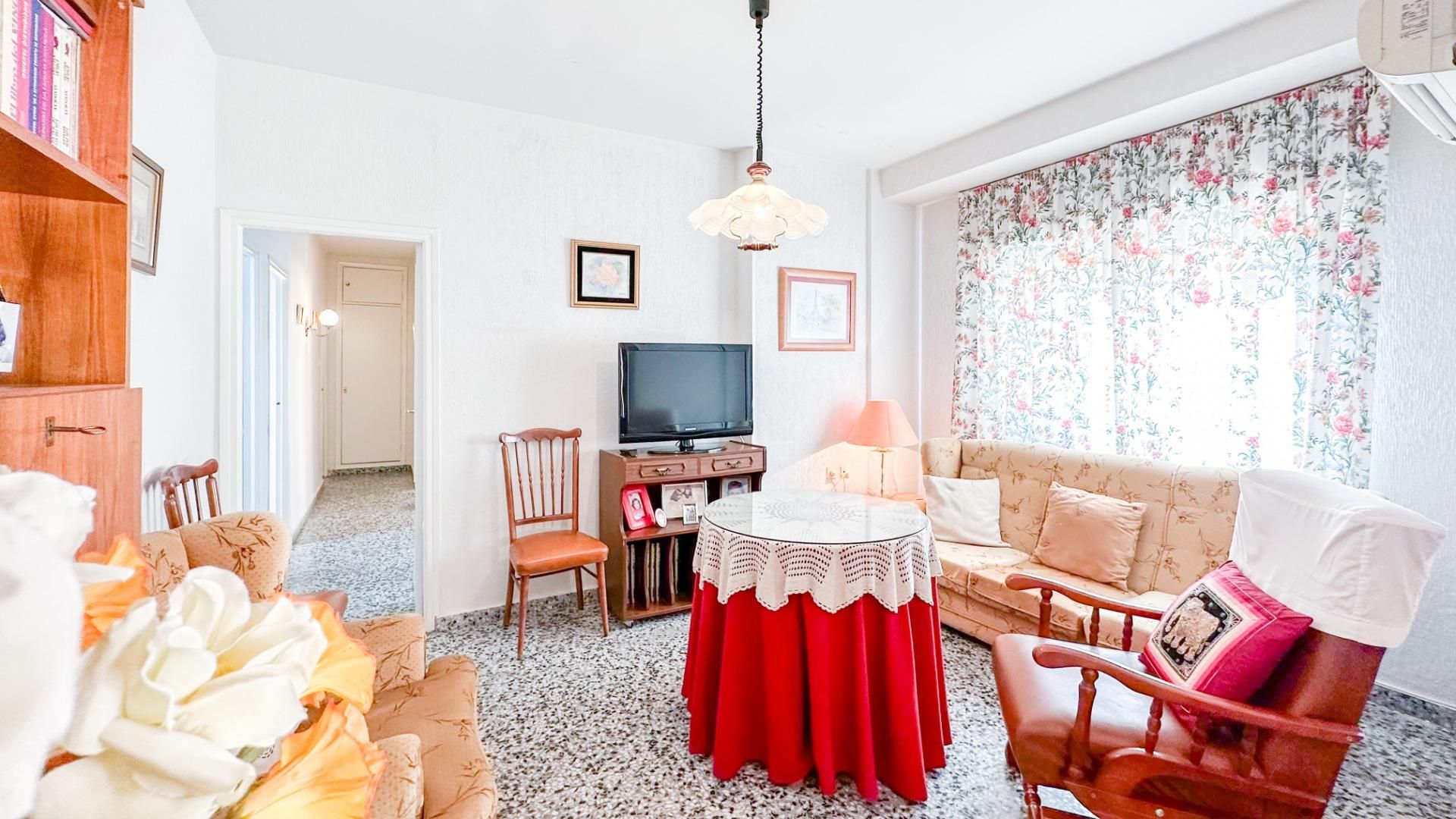 Living room of Flat for sale in Andújar  with Air Conditioner, Heating and Terrace