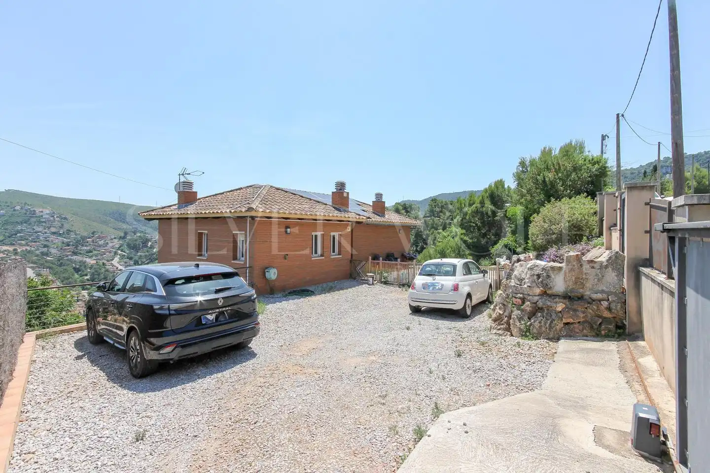 Vista exterior de Casa o chalet en venta en Vallirana con Aire acondicionado, Calefacción y Jardín privado