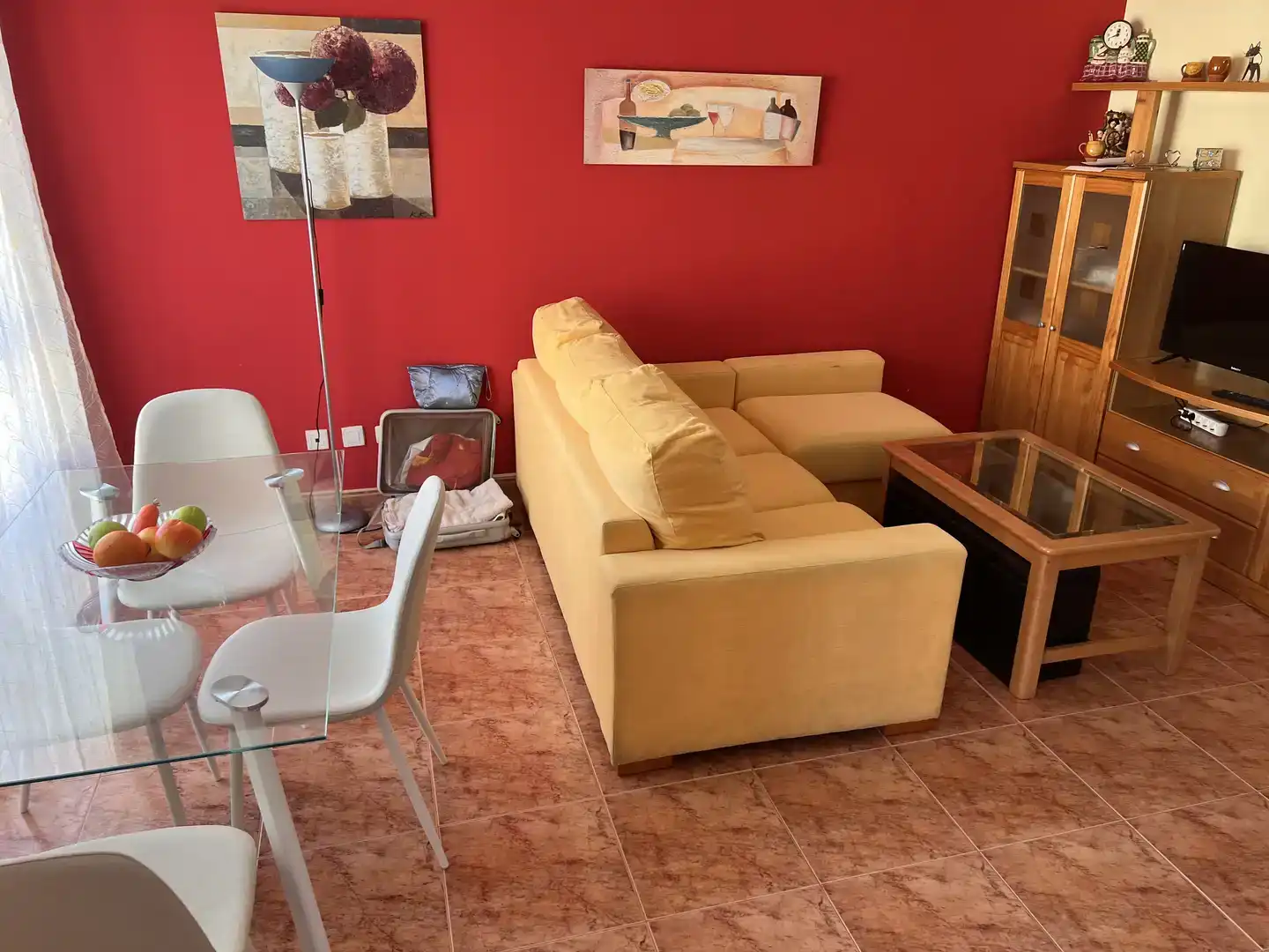 Wohnzimmer von Wohnung zur Miete in Foz, Lugo