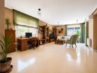 Sala de estar de Casa o chalet en venta en Rivas-Vaciamadrid con Aire acondicionado, Calefacción y Jardín privado