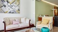 Living room of Flat to rent in La Moraleja  with Air Conditioner, Heating and Parquet flooring