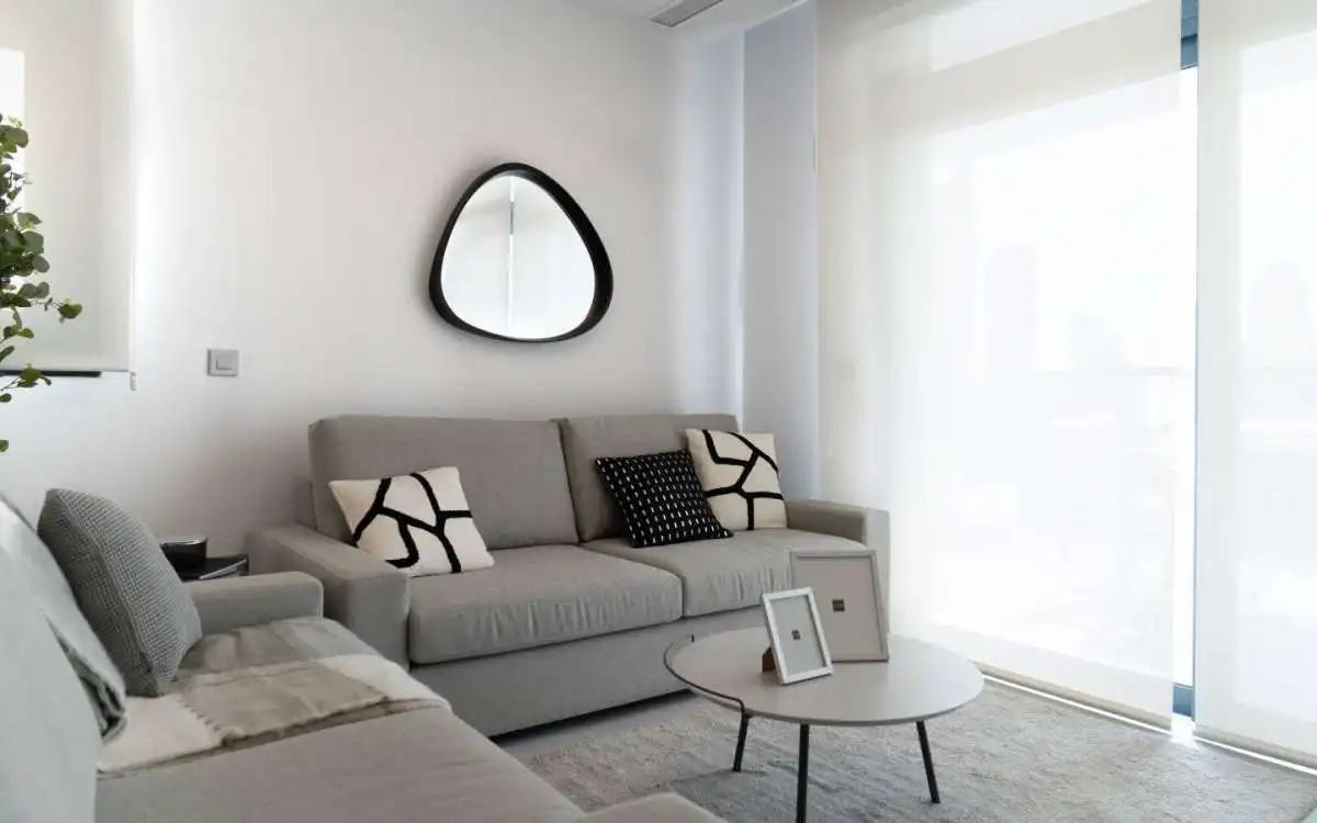 Wohnzimmer von Wohnung zum Verkauf in Benidorm mit Terrasse und Gemeinschaftspool