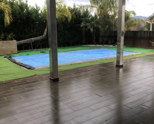 Piscina de Casa o xalet de lloguer amb opció a compra en Santa Bàrbara amb Aire condicionat, Jardí privat i Terrassa