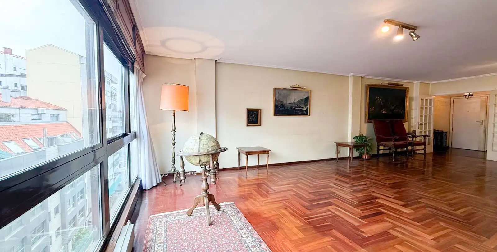 Sala de estar de Piso en venta en Vigo  con Calefacción, Horno y Lavadora
