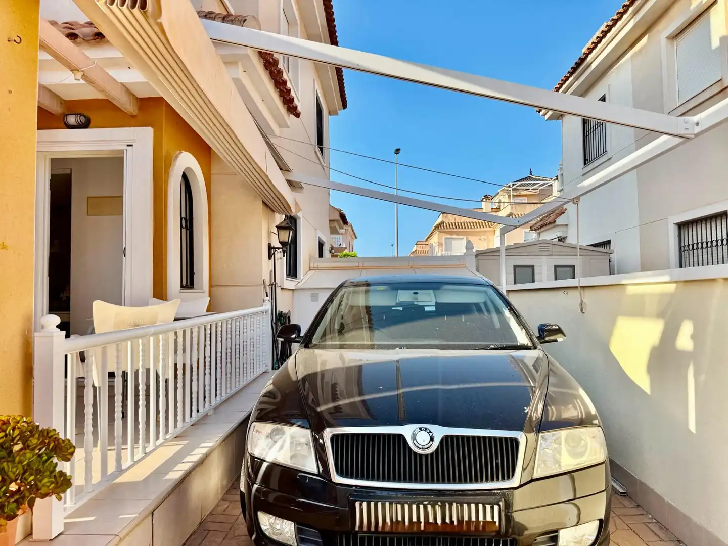 Exterior view of Detached homes for sale in Pilar de la Horadada  with Air Conditioner, Private garden and Terrace