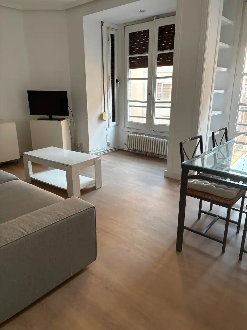 Sala d'estar de Apartament de lloguer en Zaragoza amb Calefacció, Moblat i Forn
