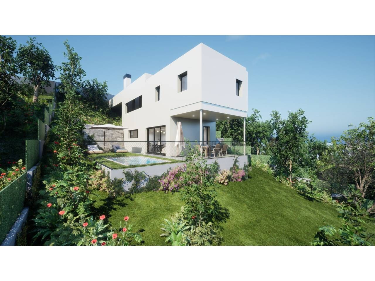 Garden of House or chalet for sale in Matadepera  with Heating, Private garden and Terrace