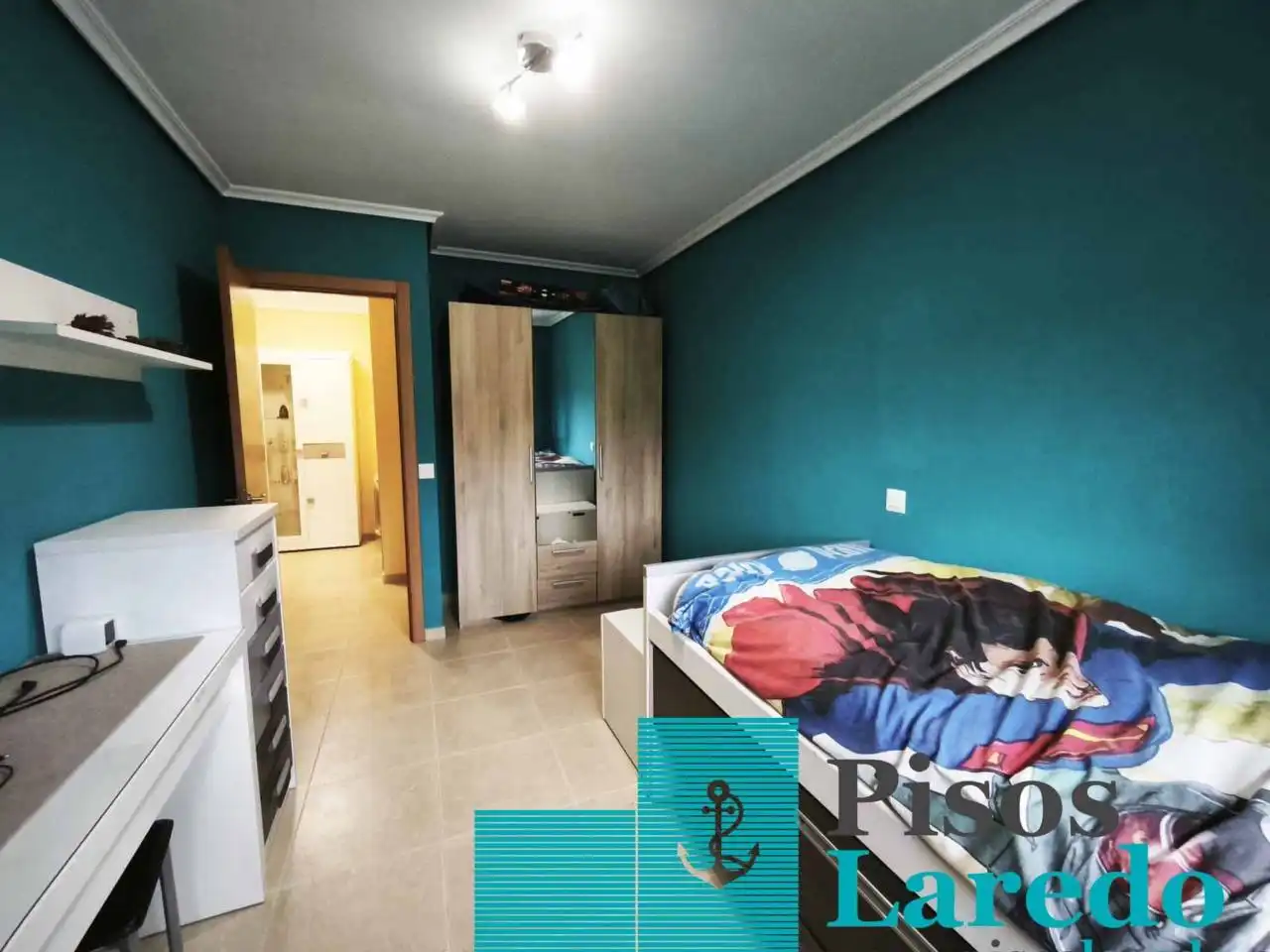 Bedroom of Flat for sale in Meruelo  with Heating, Private garden and Parquet flooring