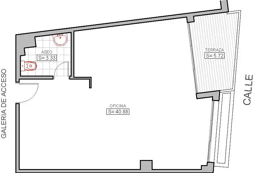 Büro zur Miete in Motril mit Klimaanlage und Terrasse