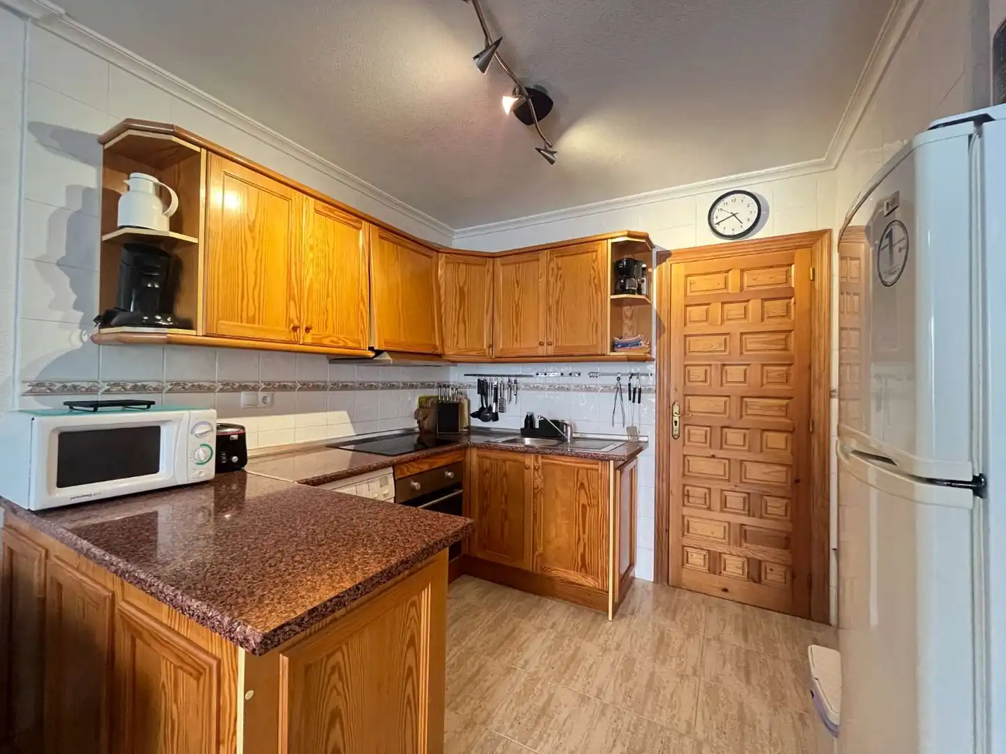 Cocina de Apartamento en venta en Orihuela con Aire acondicionado, Terraza y Piscina