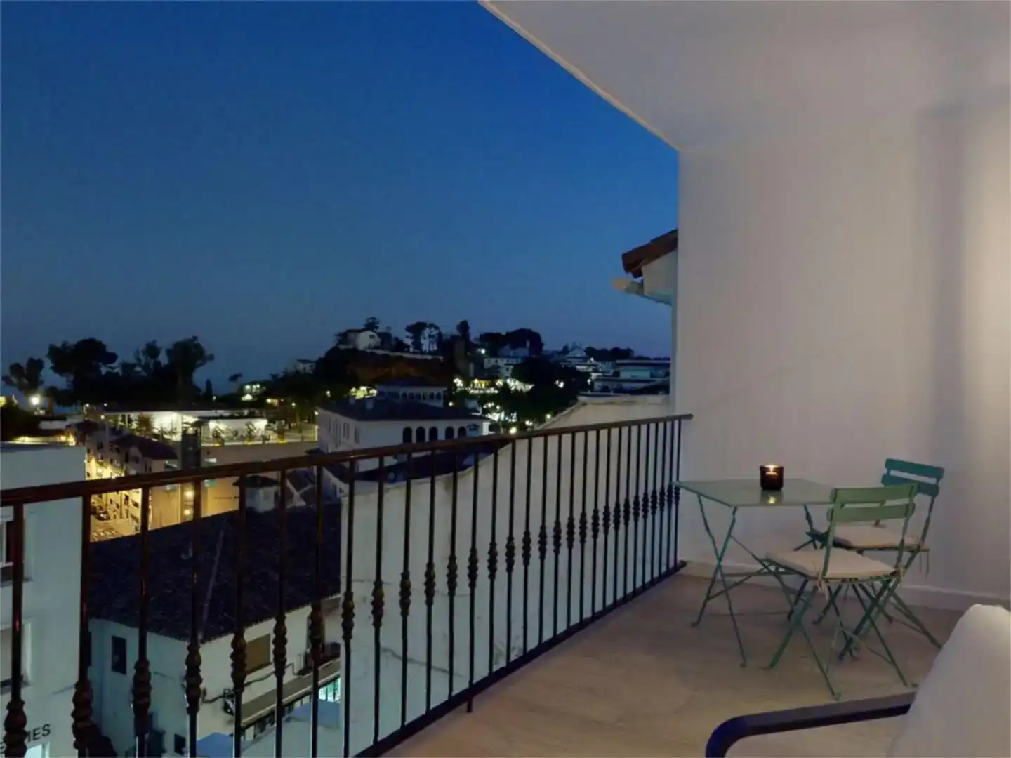 Terrassa de Apartament en venda en Mijas amb Aire condicionat i Balcó