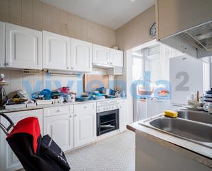 Kitchen of Flat for sale in  Madrid Capital  with Air Conditioner, Heating and Terrace