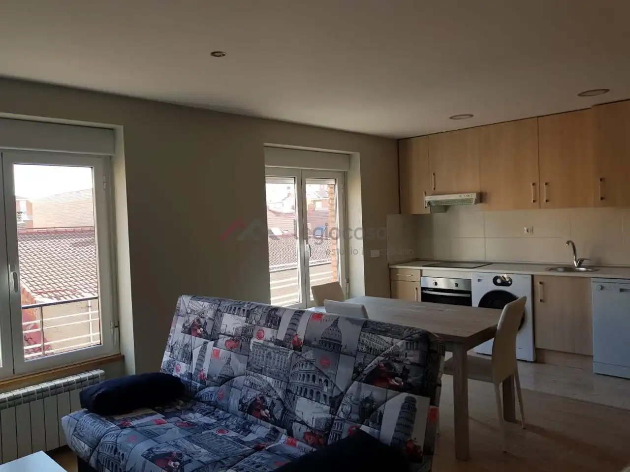 Living room of Study for rent in León Capital   with Heating, Parquet flooring and Furnished