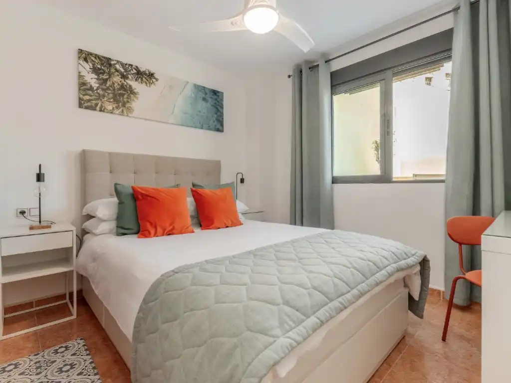 Bedroom of Ground floor for sale in El Campello  with Air Conditioner, Terrace and Swimming Pool