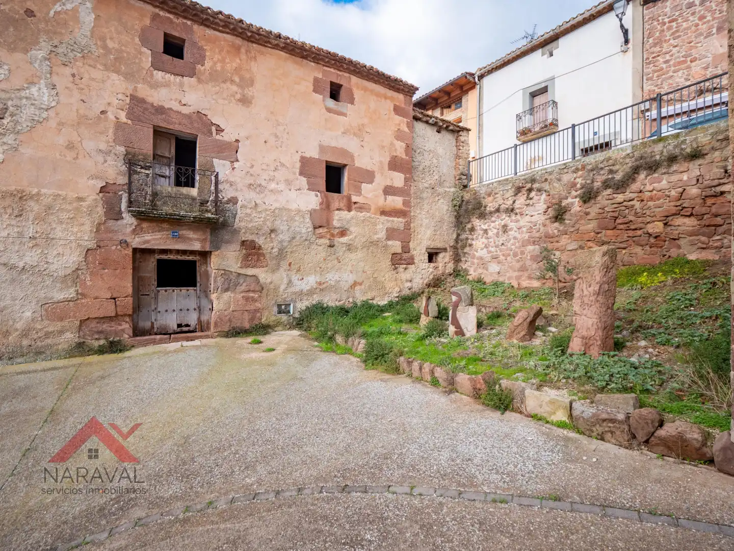 Vista exterior de Finca rústica en venta en Mues con Balcón