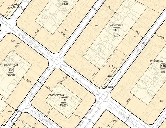 Terreno residenziale in vendita a Carrer de Catalunya 51