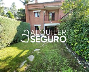 Jardí de Casa o xalet de lloguer en Tres Cantos amb Aire condicionat, Terrassa i Piscina