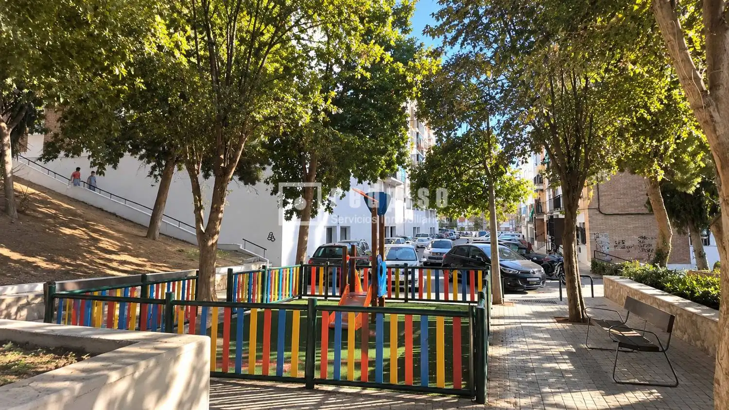 Vista exterior de Pis en venda en Málaga amb Calefacció, Terrassa i Moblat