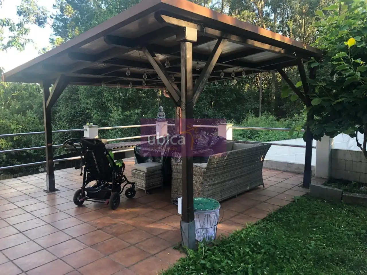 Terraza de Casa o chalet en venta en Mos con Calefacción, Jardín privado y Terraza