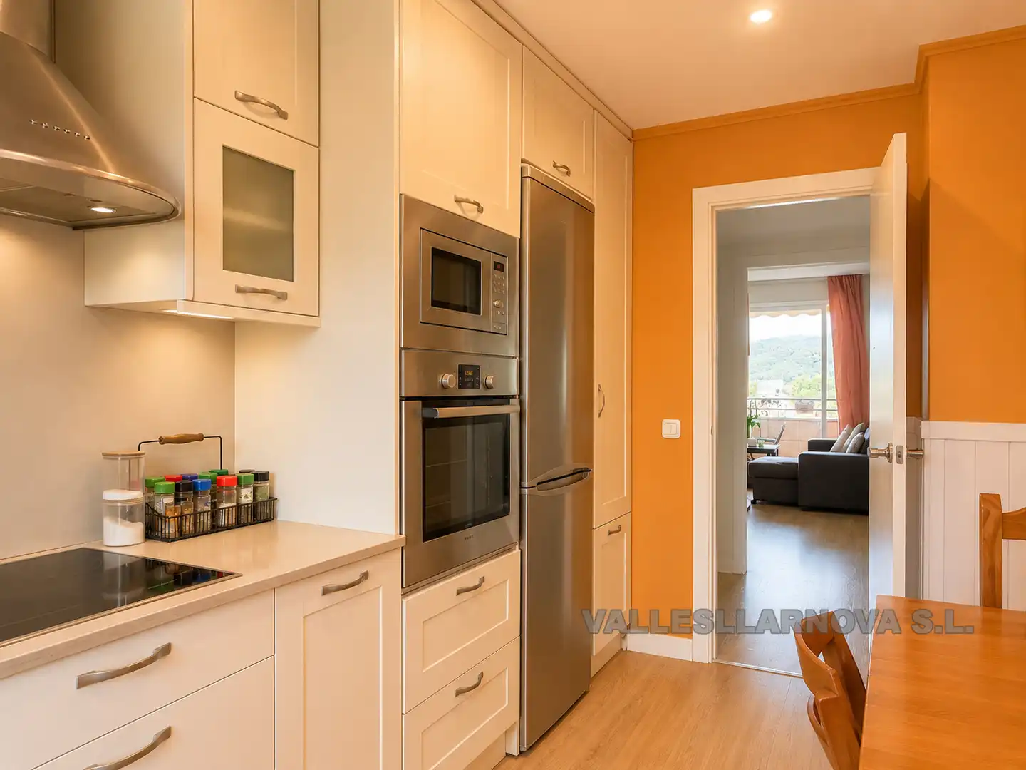 Cocina de Piso en venta en Mollet del Vallès con Calefacción, Parquet y Terraza