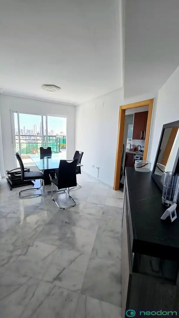 Esszimmer von Wohnung zur Miete in Villajoyosa / La Vila Joiosa mit Terrasse und Schwimmbad