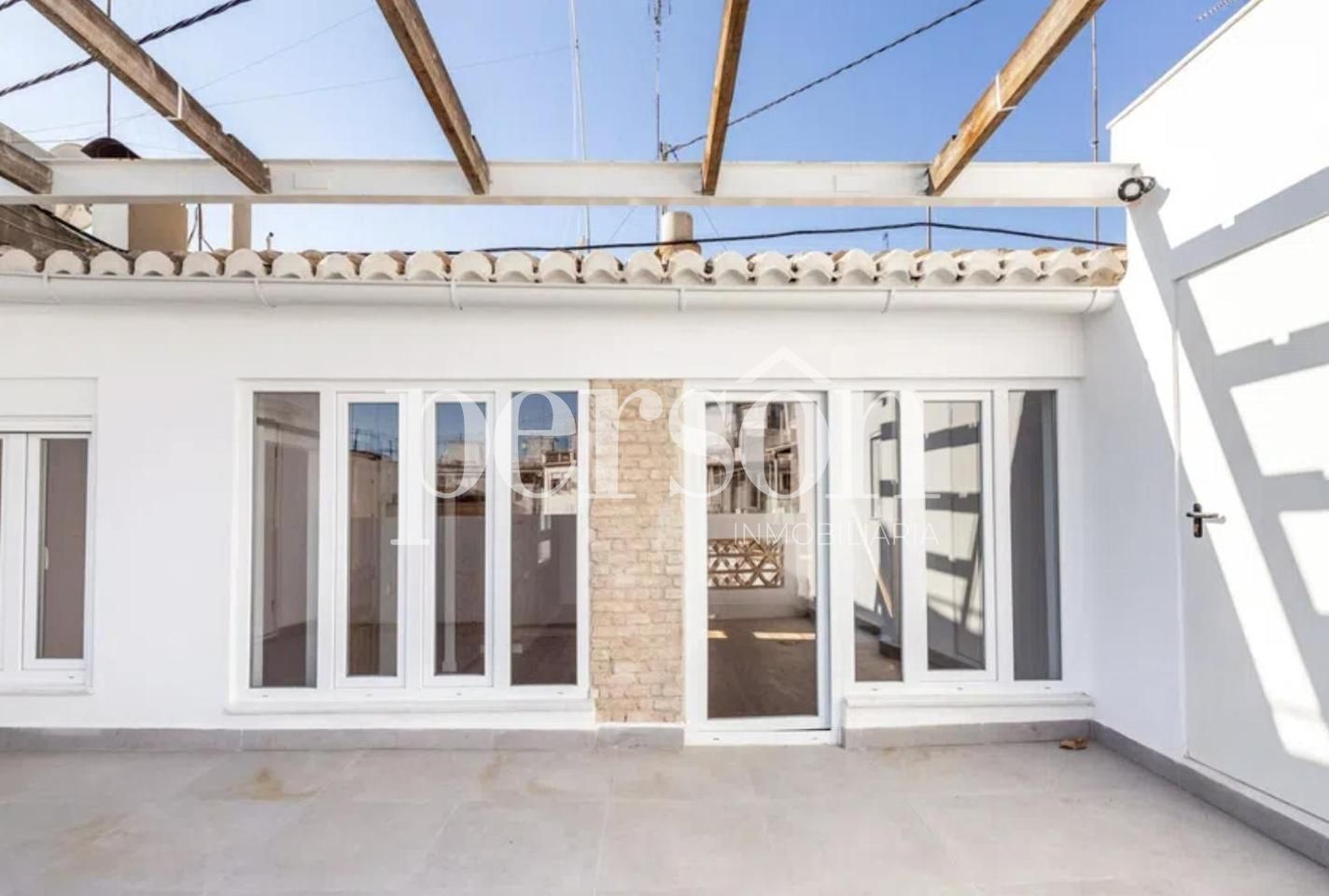 Terrassa de Àtic de lloguer en  Valencia Capital amb Balcó