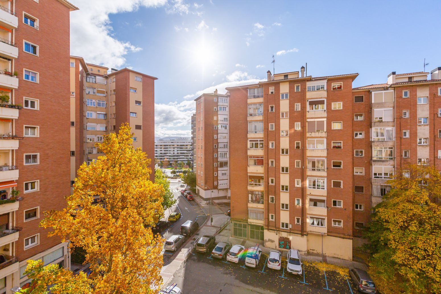 Exterior view of Flat for sale in  Pamplona / Iruña  with Heating, Terrace and Balcony