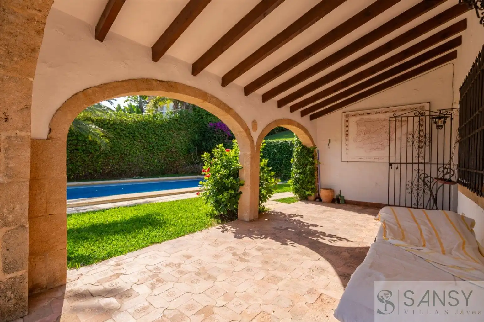 Garden of Houses for sale in Jávea / Xàbia  with Heating and Swimming Pool