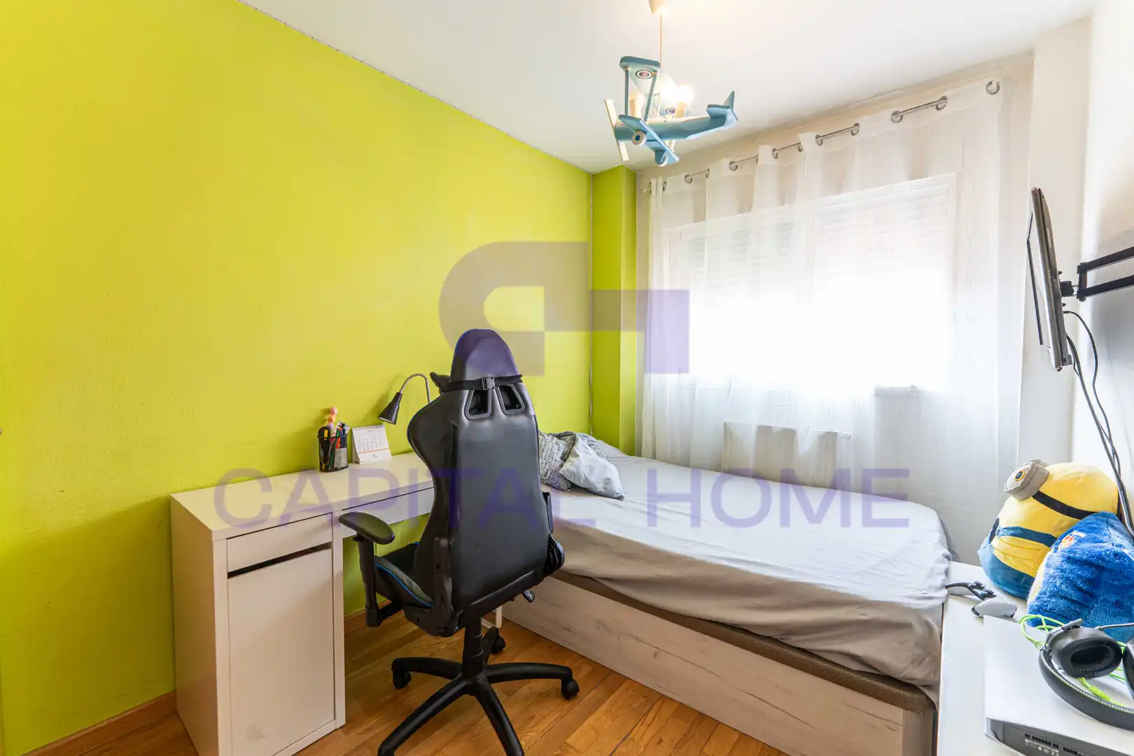 Schlafzimmer von Dachboden zum Verkauf in Arroyomolinos (Madrid) mit Klimaanlage, Heizung und Terrasse