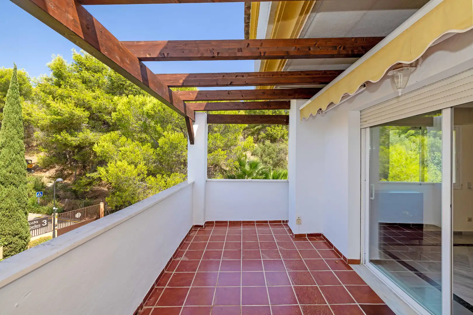 Terrasse von Dachboden zum Verkauf in Marbella mit Klimaanlage, Heizung und Terrasse