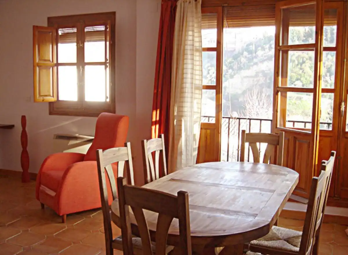 Dining room of Attic for rent in Granada  with Heating and Furnished