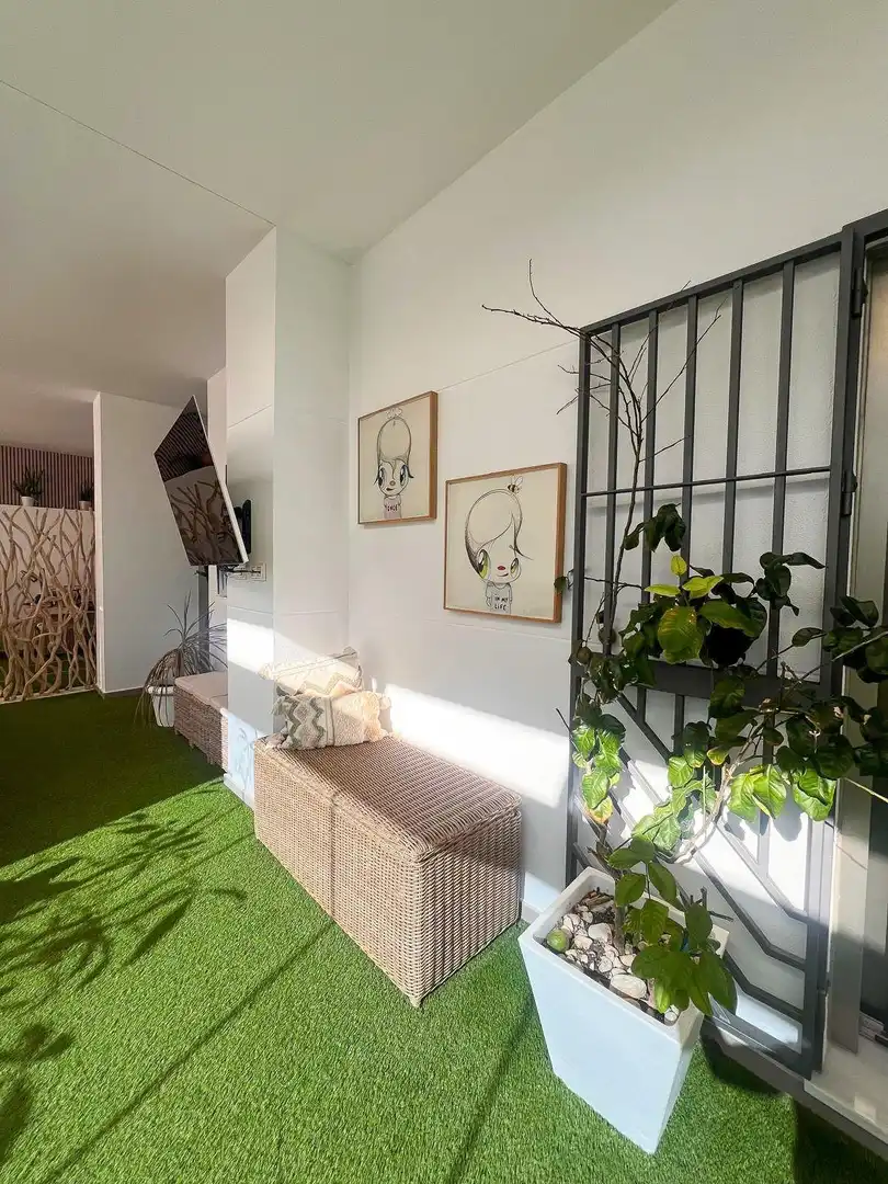 Balcony of Flat for sale in Torremolinos  with Air Conditioner, Private garden and Terrace