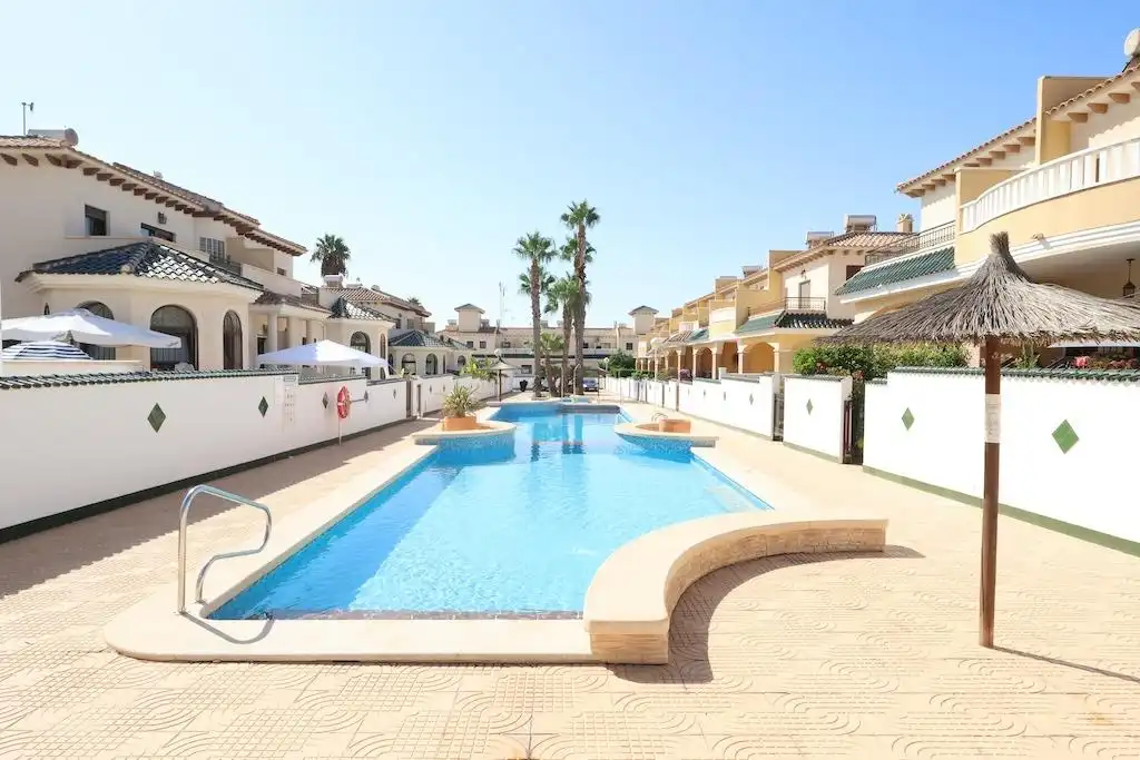 Swimming pool of Detached homes for sale in Rojales  with Air Conditioner, Private garden and Terrace