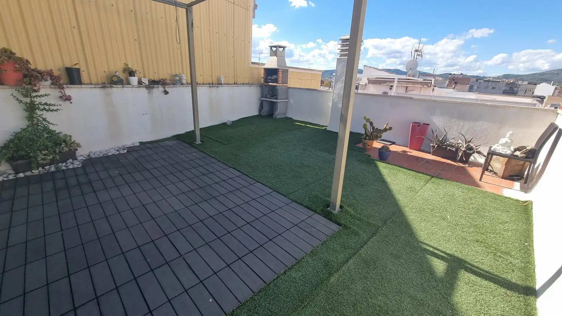 Terraza de Casa adosada en venta en Vilanova i la Geltrú con Calefacción