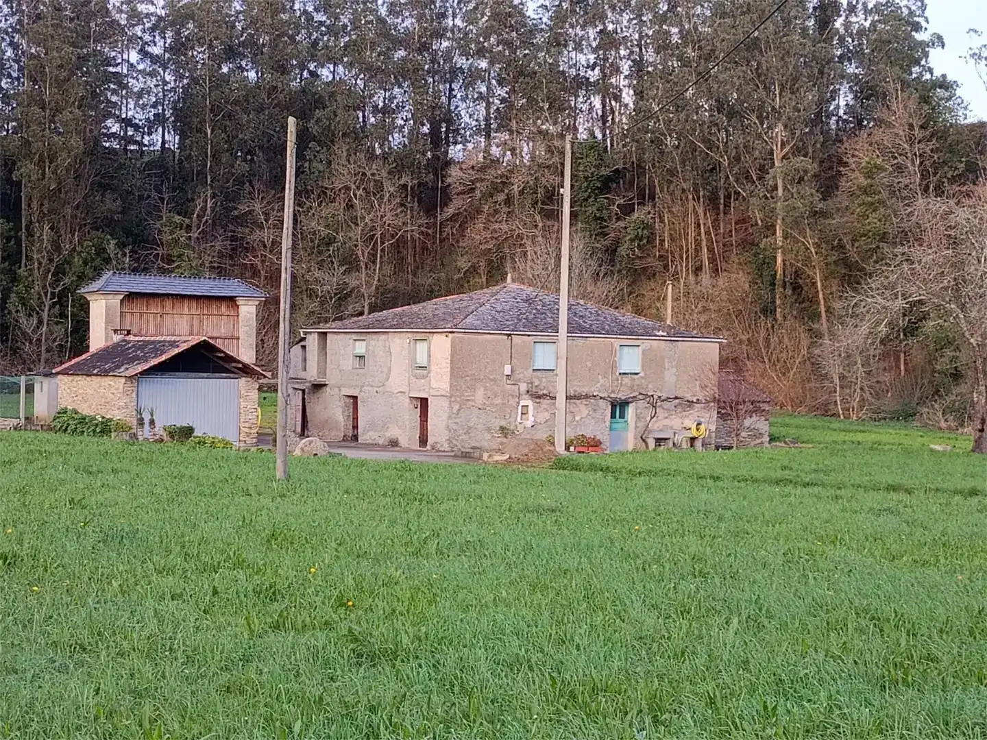 Vista exterior de Finca rústica en venda en Lourenzá