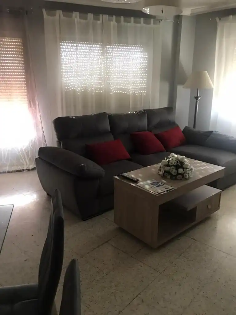 Living room of Flat for rent in Villarrobledo  with Air Conditioner, Heating and Terrace