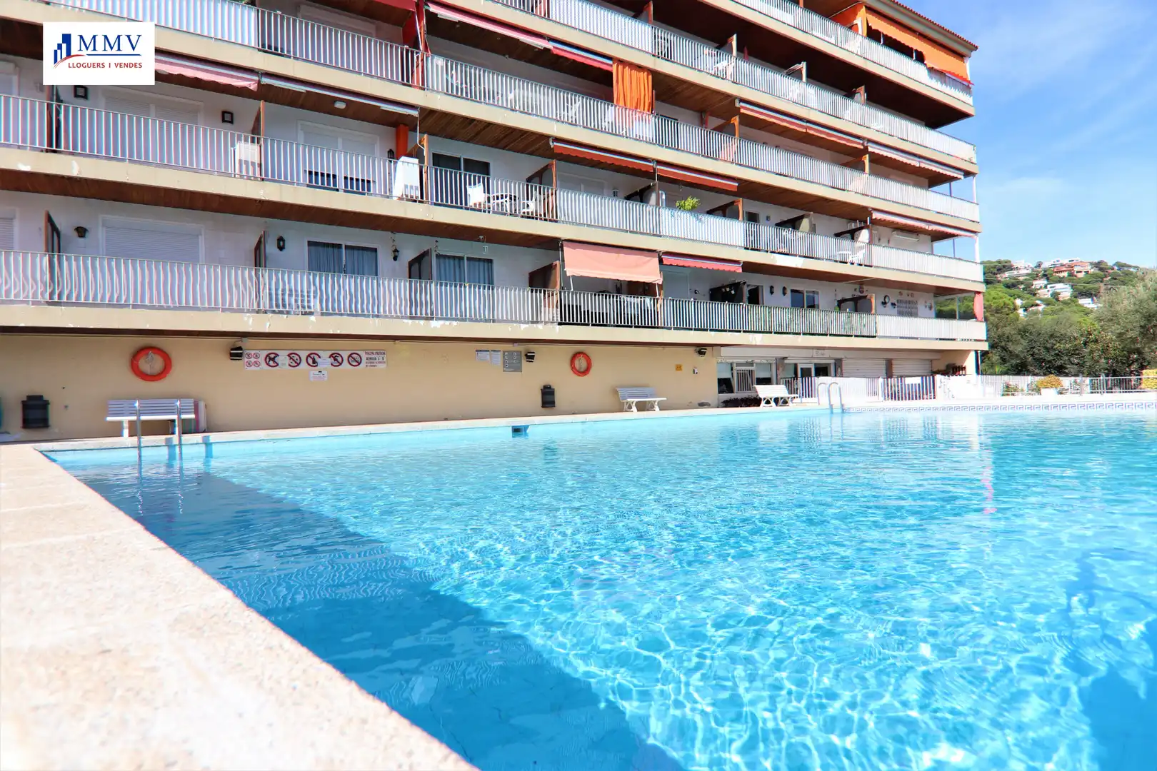 Piscina de Apartament en venda en Lloret de Mar amb Terrassa, Moblat i Rentadora