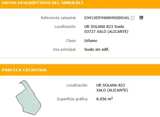 Rural land for sale in Urbanización Solana 941, imagen 5