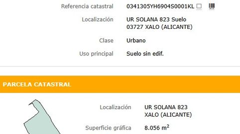 Foto 5 von Grundstücke zum Verkauf in Urbanización Solana, 941, Xaló, Alicante