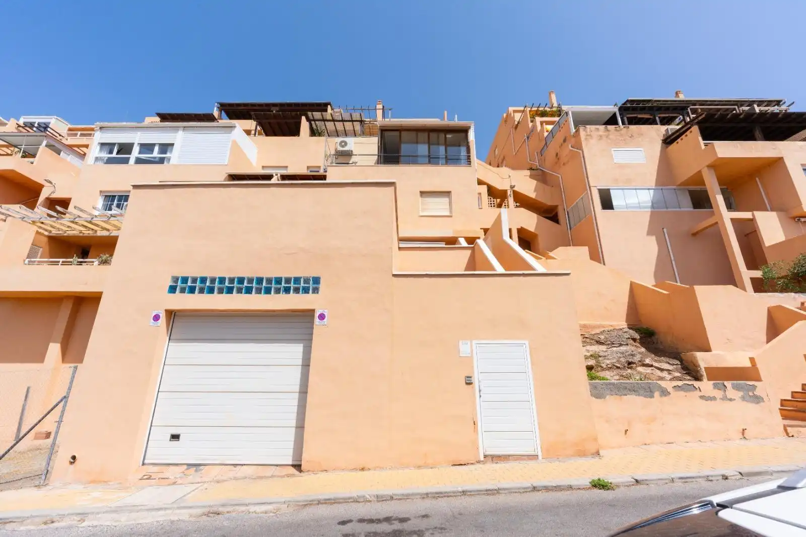 Vista exterior de Piso en venta en Roquetas de Mar con Aire acondicionado, Terraza y Amueblado