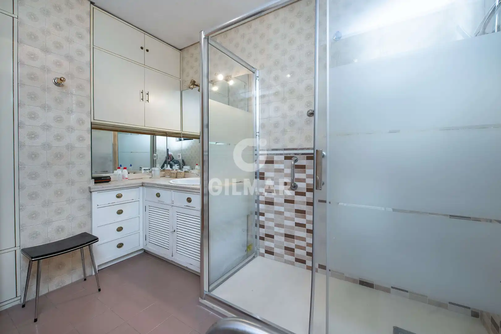 Badezimmer von Wohnung zum Verkauf in Madrid mit Heizung, Privatgarten und Abstellraum