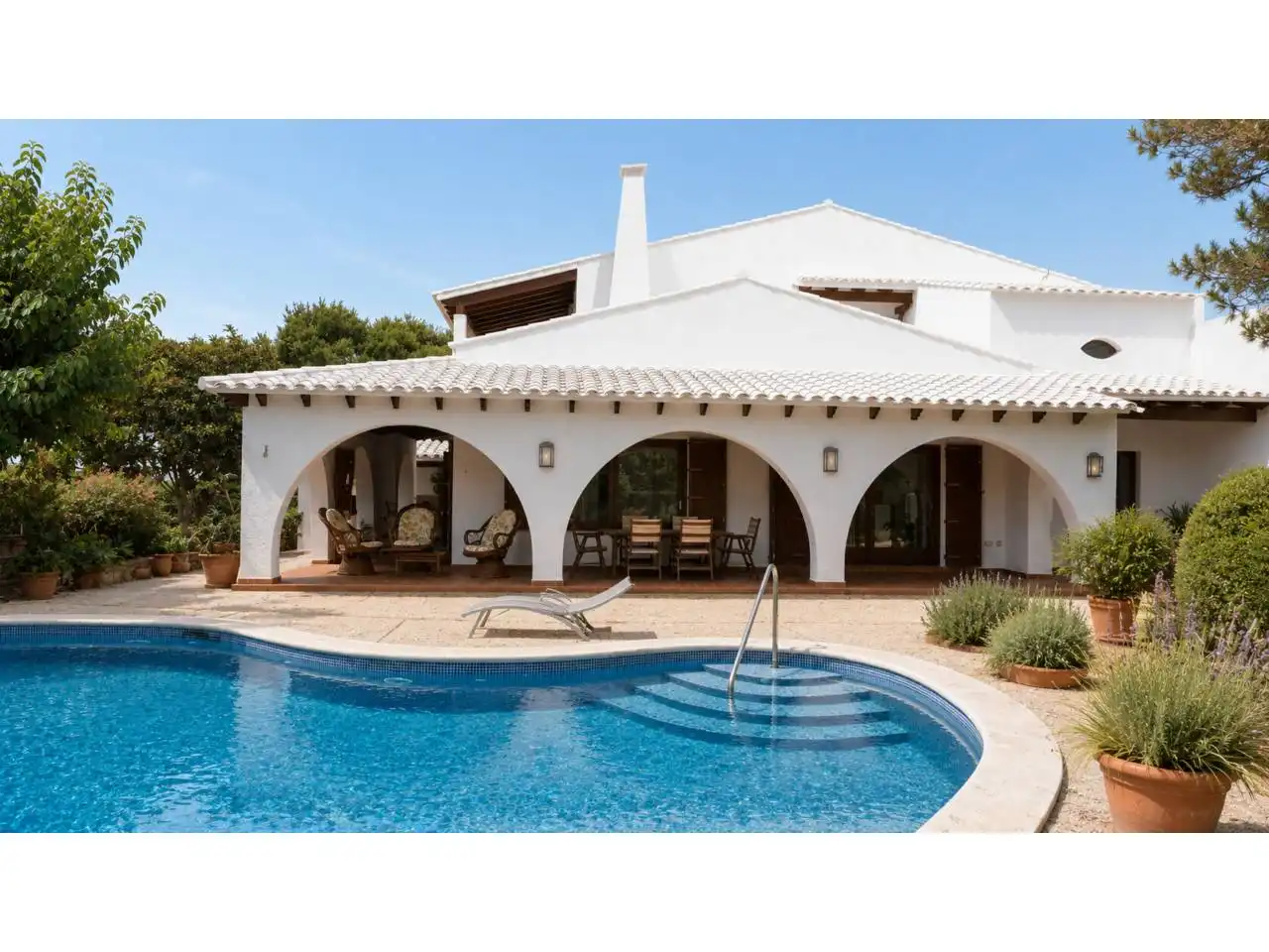 Piscina de Casa o xalet en venda en Ciutadella de Menorca amb Aire condicionat, Calefacció i Jardí privat