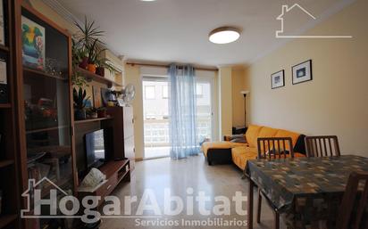 Living room of Flat for sale in Oliva  with Air Conditioner, Terrace and Balcony