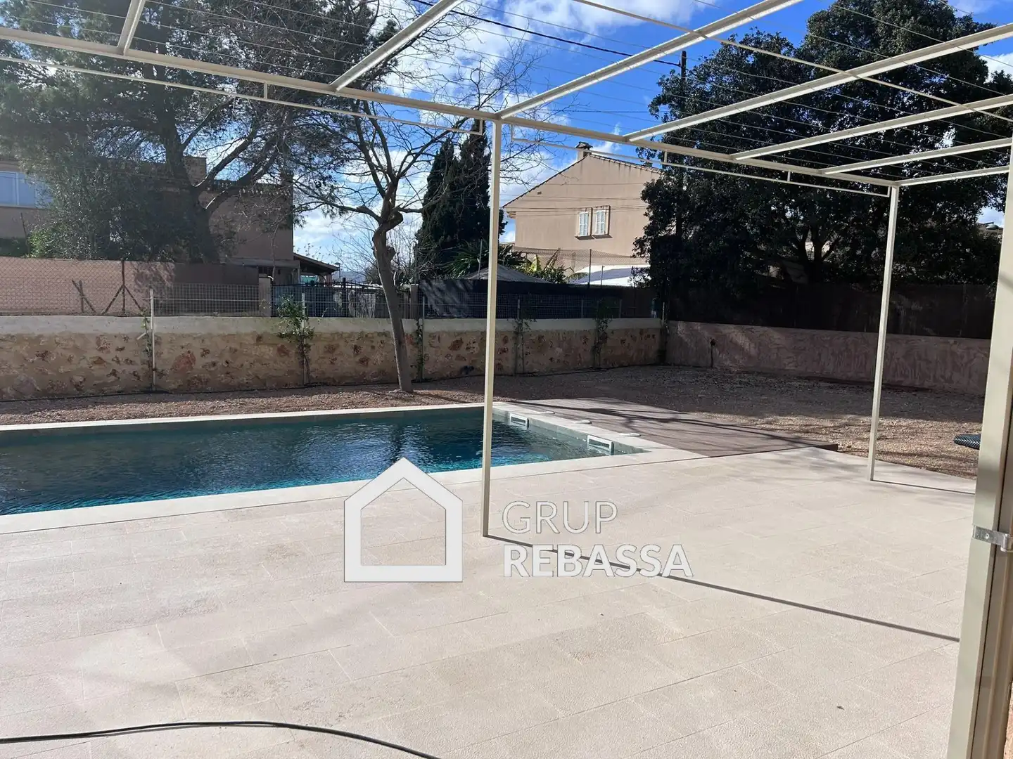 Piscina de Casa o xalet en venda en Marratxí amb Aire condicionat, Jardí privat i Terrassa