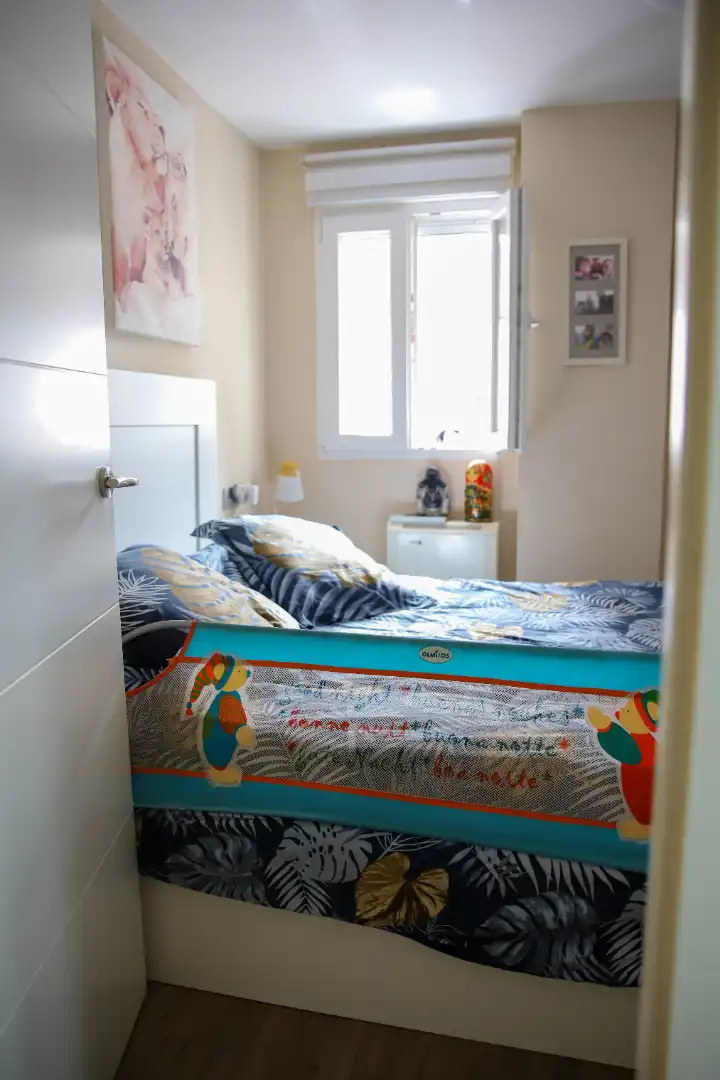 Bedroom of Flat for sale in Getafe  with Air Conditioner, Heating and Balcony