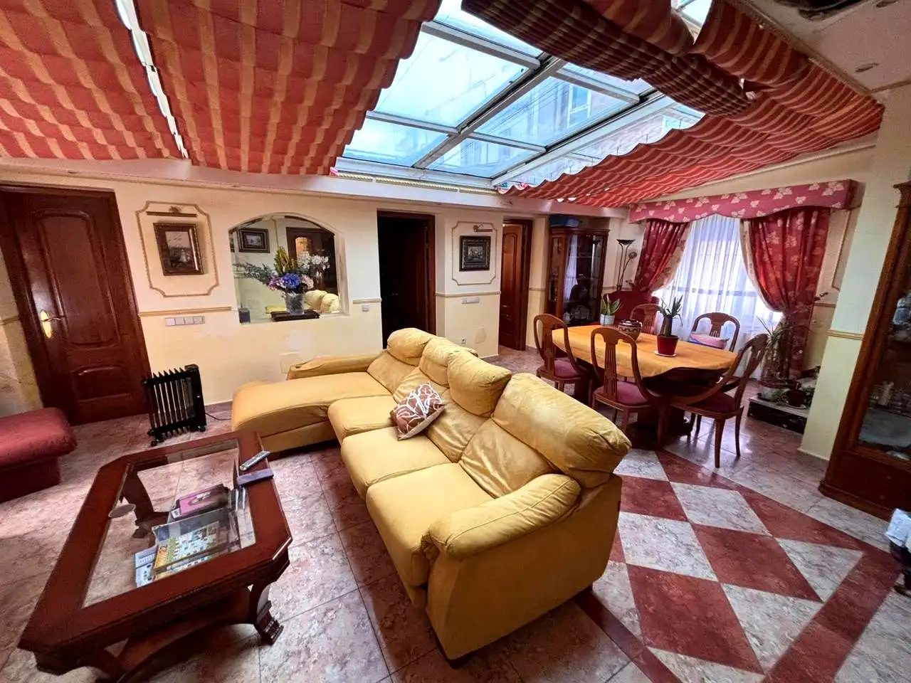 Living room of Detached homes for sale in Madrid  with Air Conditioner, Heating and Terrace