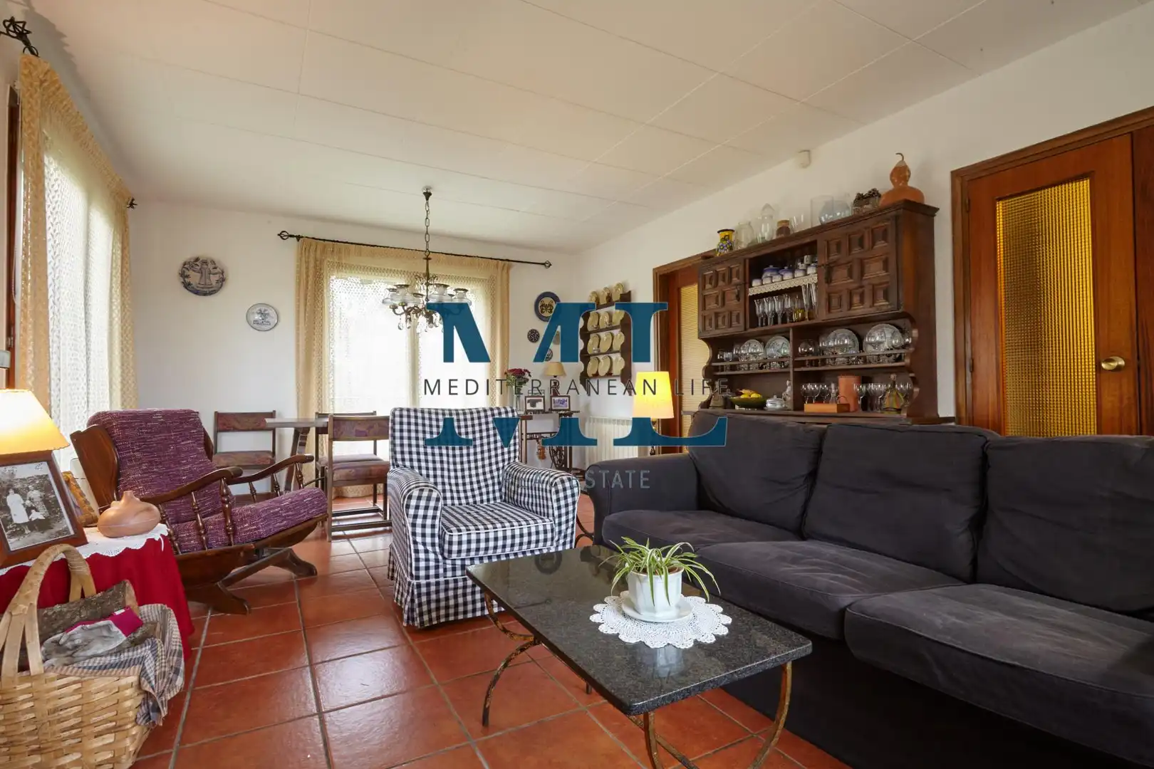 Living room of Houses for sale in Mas Alba