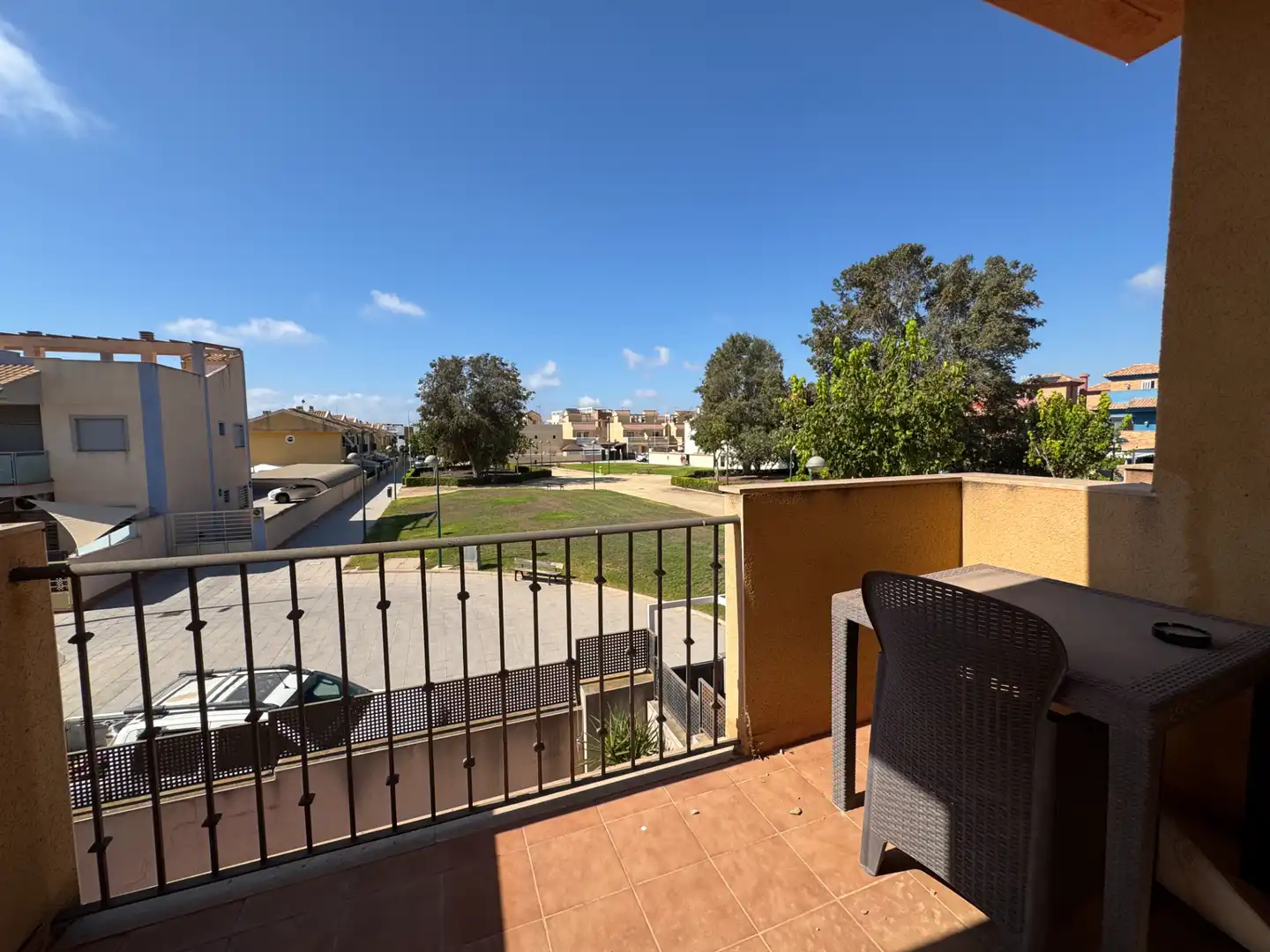 Terrassa de Casa adosada en venda en Pilar de la Horadada amb Aire condicionat, Jardí privat i Terrassa