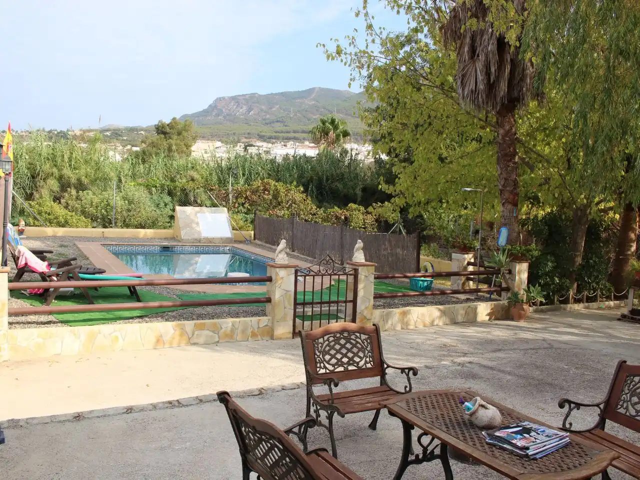 Piscina de Casa o xalet de lloguer en Alhaurín El Grande amb Aire condicionat, Terrassa i Piscina