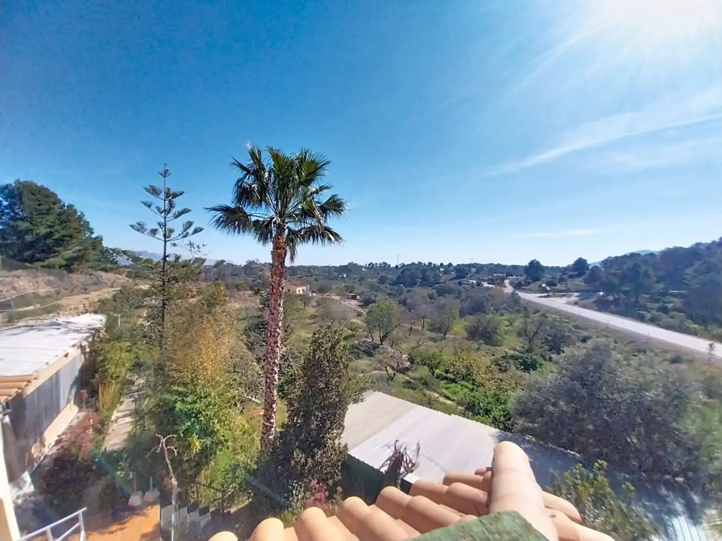 Vista exterior de Casa o chalet en venta en La Nucia con Aire acondicionado, Jardín privado y Terraza